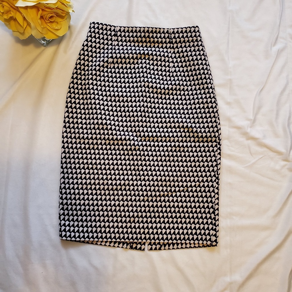 Geometric Print Banana Republic Skirt, Sz 4